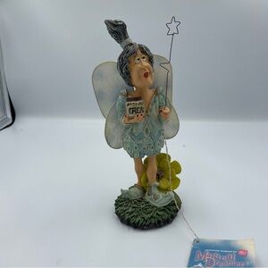 Doug Harris Whimsical Fairy Figurine Maybelle by Russ. Anti-aging. Pre-owned.